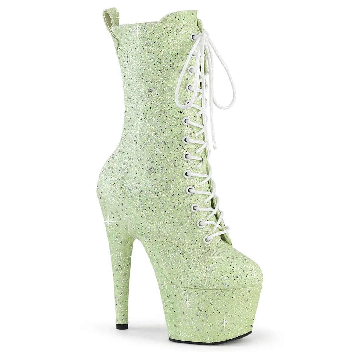 ADORE-1040GR Mint Multi Glitters/Matching