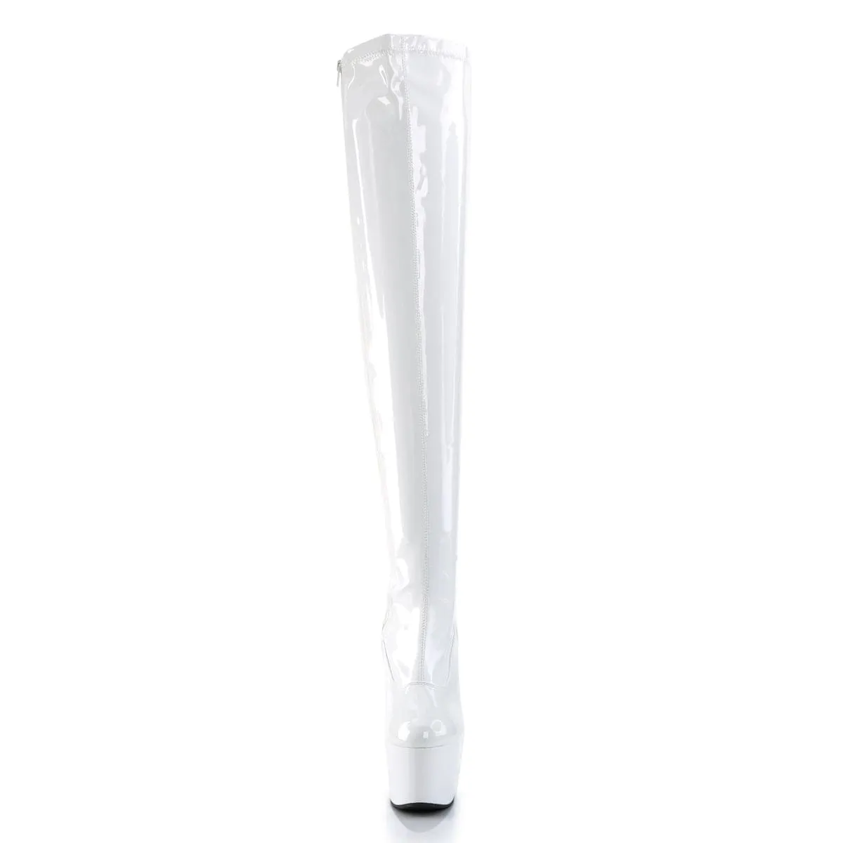ADORE-3000 White Stretch Patent/White