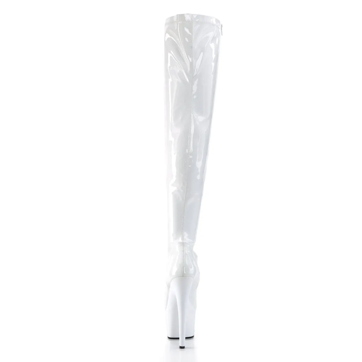 ADORE-3000 White Stretch Patent/White