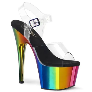 ADORE-708RC Clear/Rainbow Chrome
