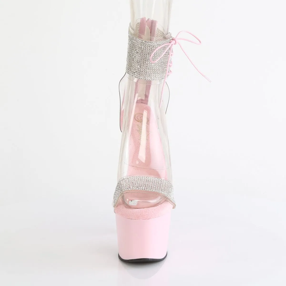 ADORE-727RS Clear-Baby Pink/Baby Pink