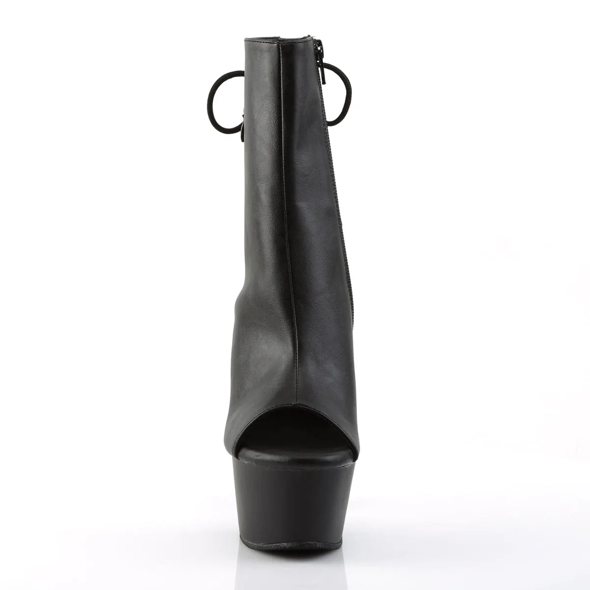 ASPIRE-1018 Black Faux Leather/Black Matte