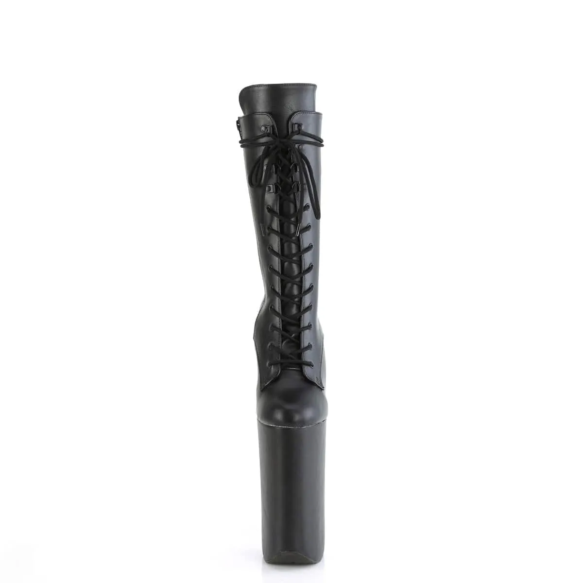 BEYOND-1050WR Black Faux Leather/Black Faux Leather