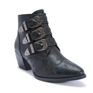 Black Pu Boots