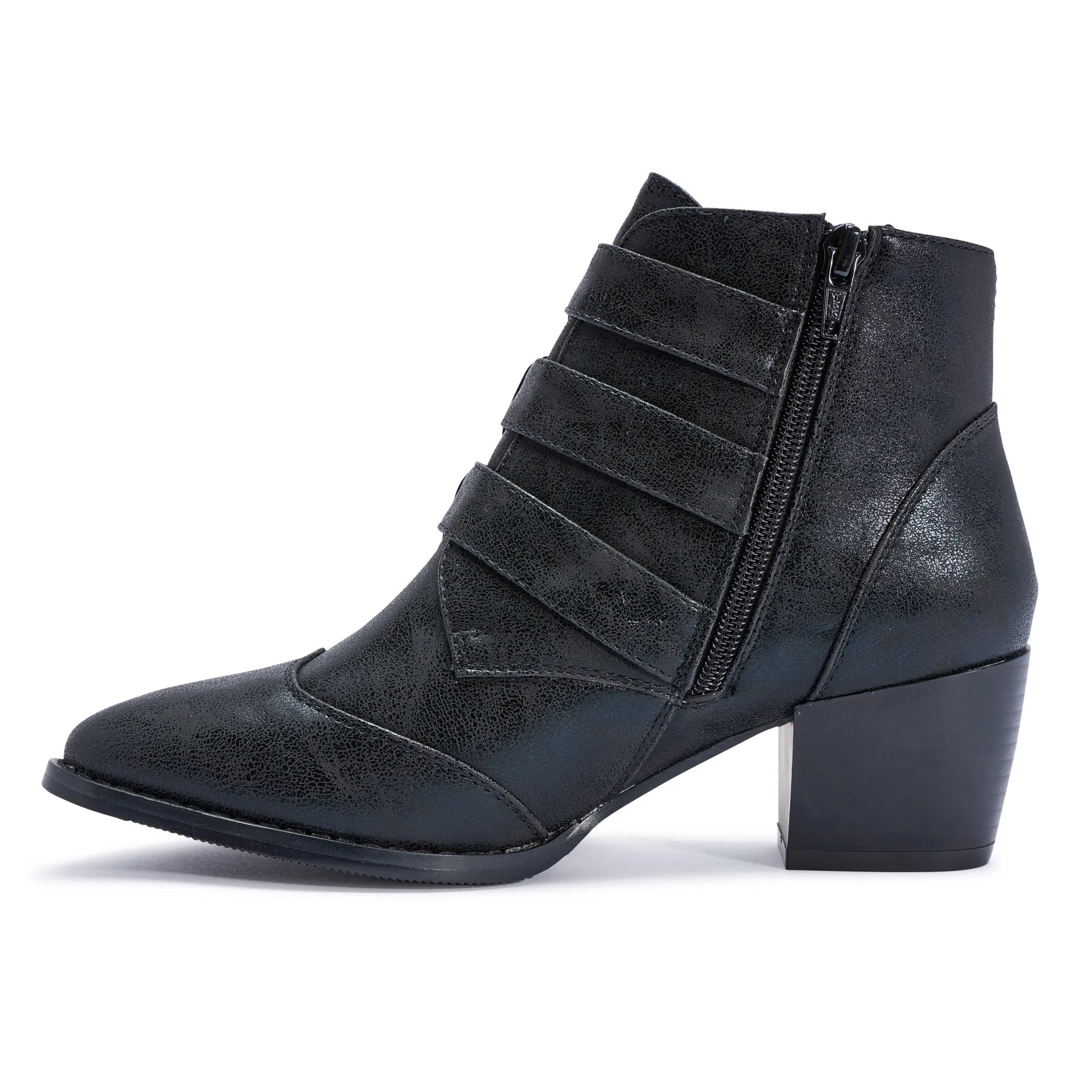 Black Pu Boots