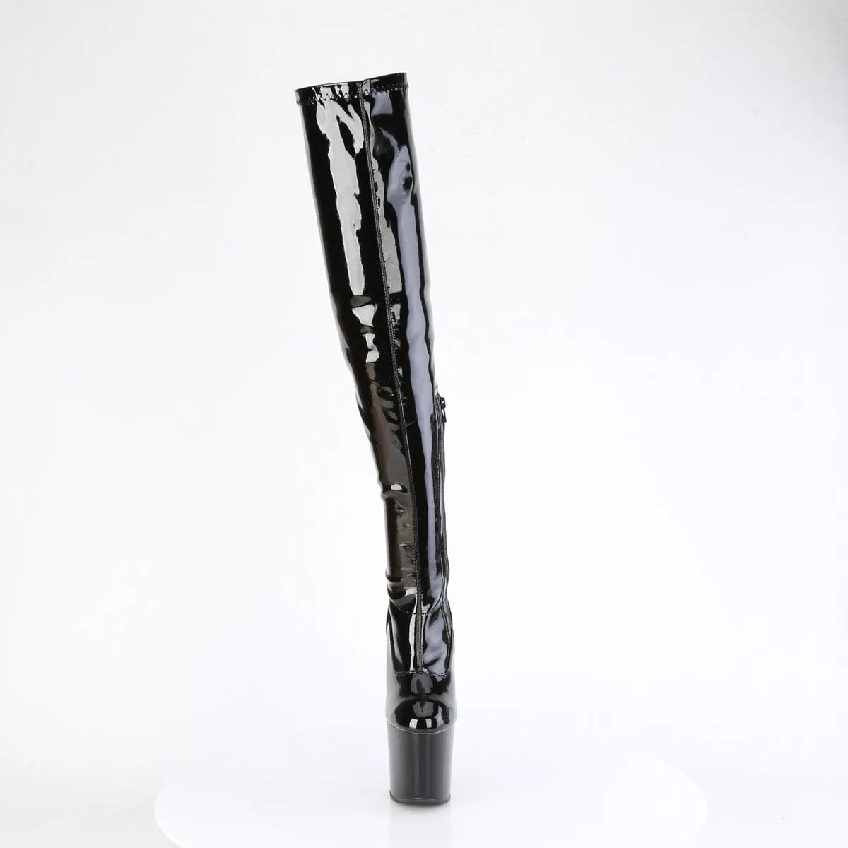 CRAZE-3000 Black Stretch Patent/Black