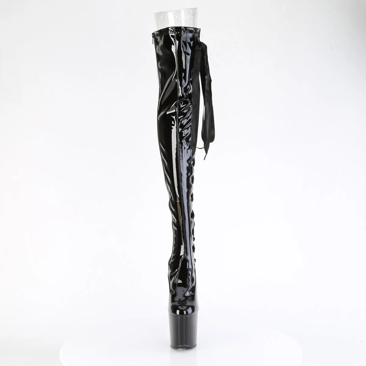 CRAZE-3050 Black Stretch Patent/Black
