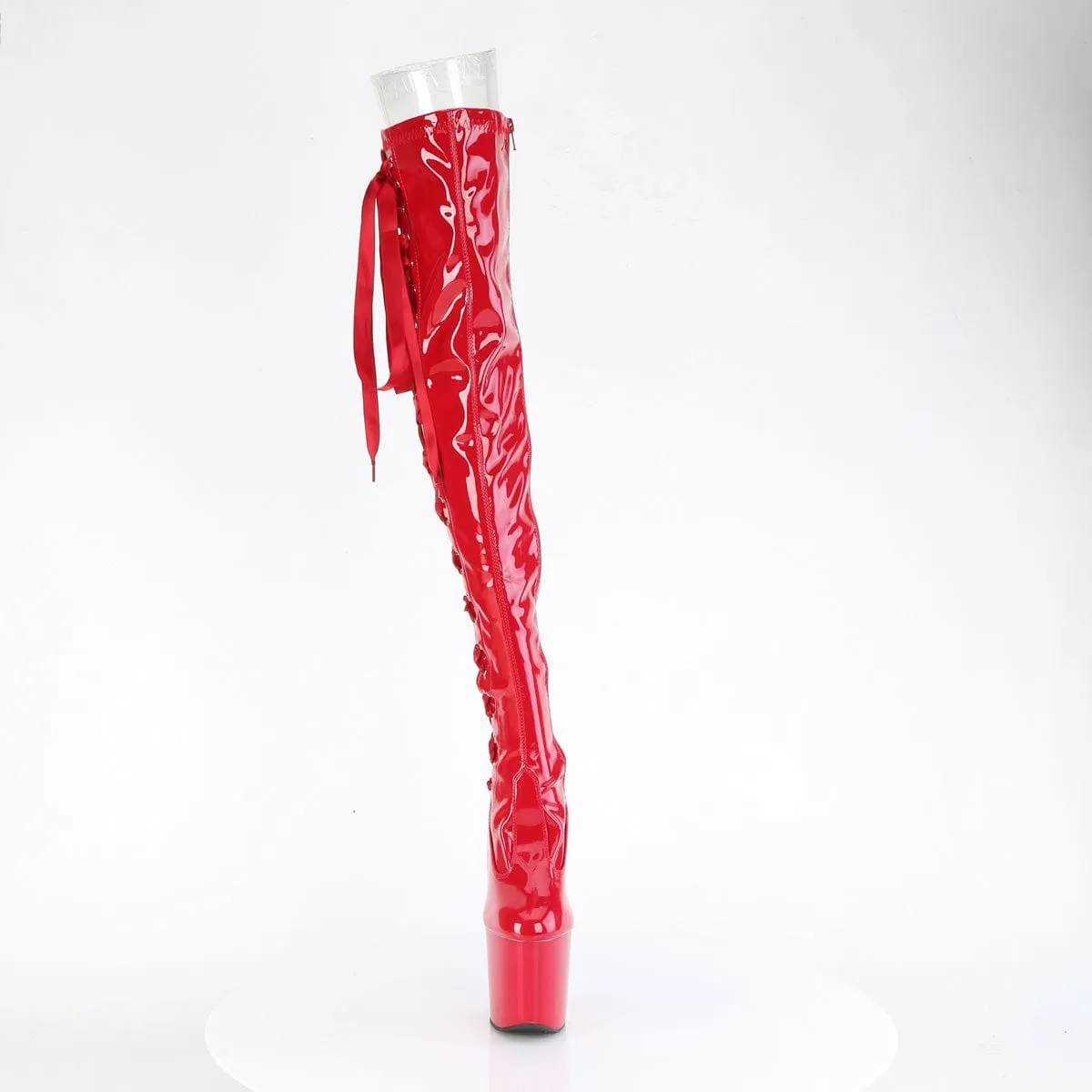 CRAZE-3050 Red Stretch Patent/Red