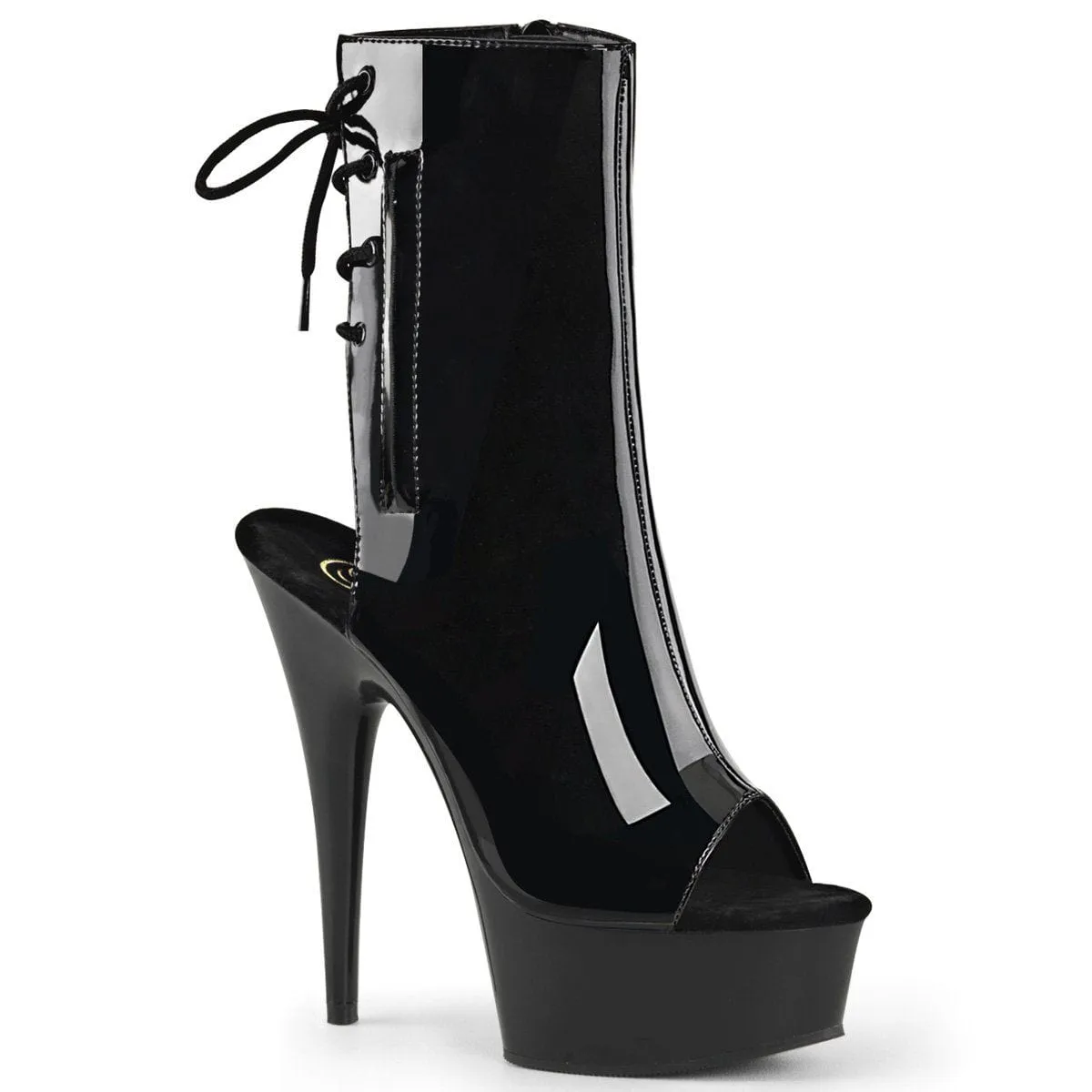 DELIGHT-1018 Black Patent/Black