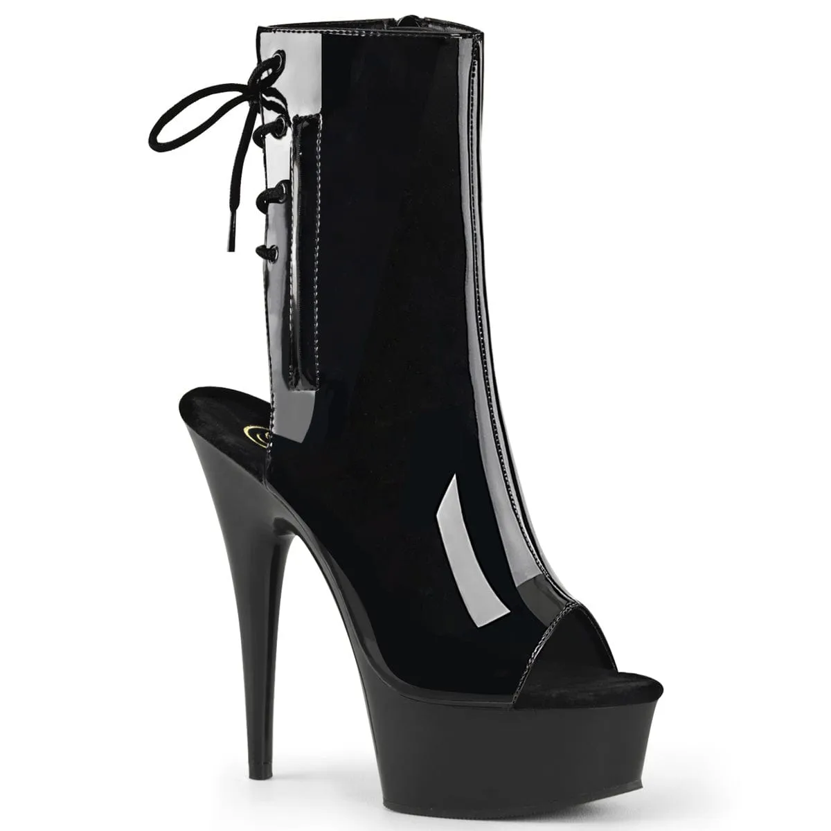 DELIGHT-1018 Black Patent/Black