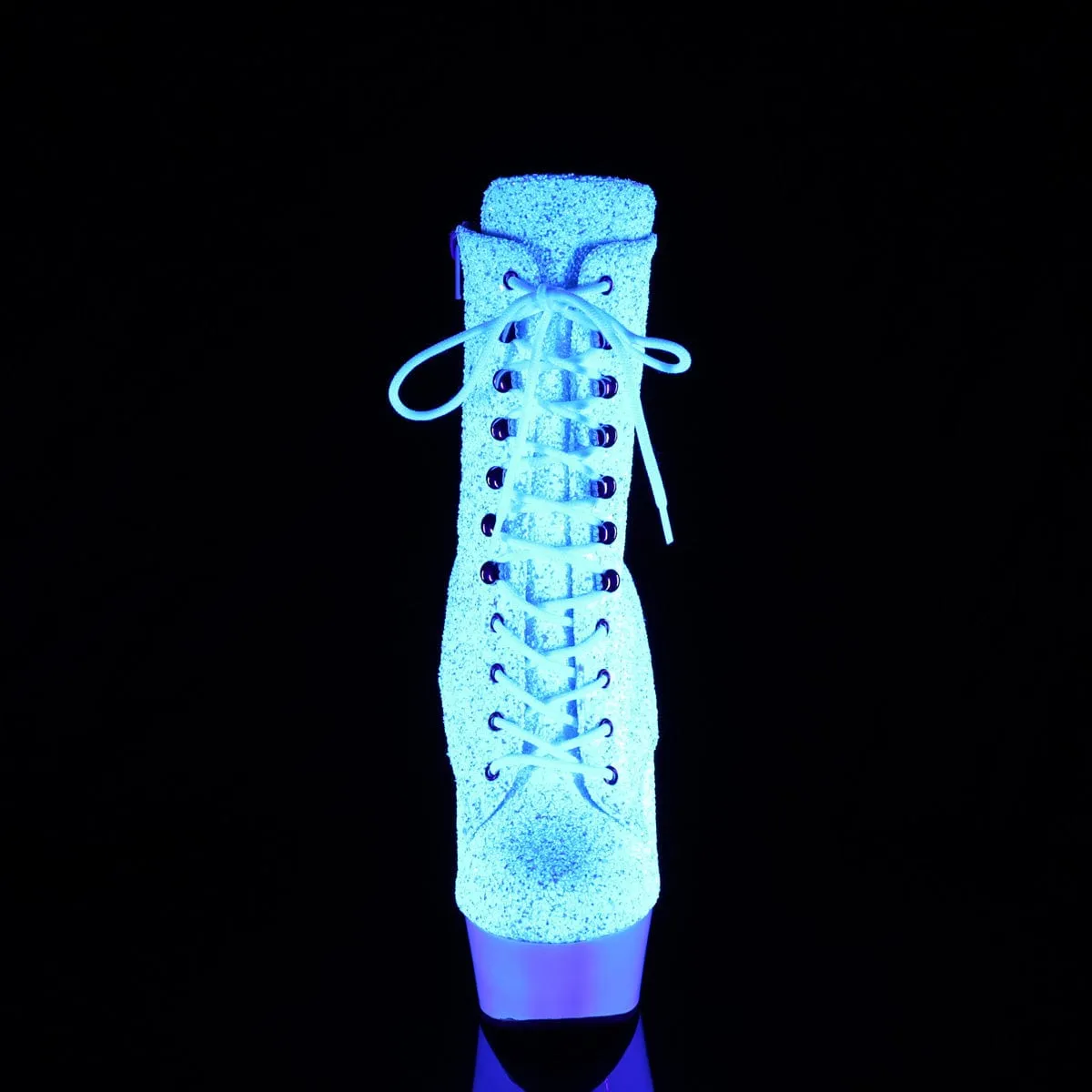 DELIGHT-1020LG Neon White Multi Glitter/Neon White