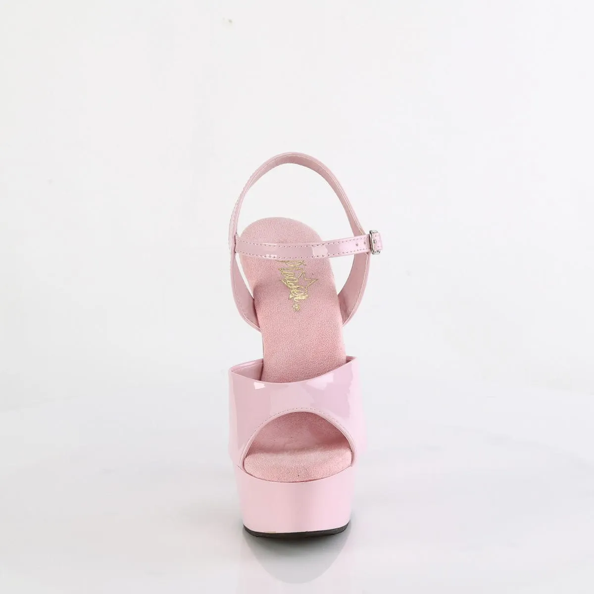 DELIGHT-609 Baby Pink Patent/Baby Pink