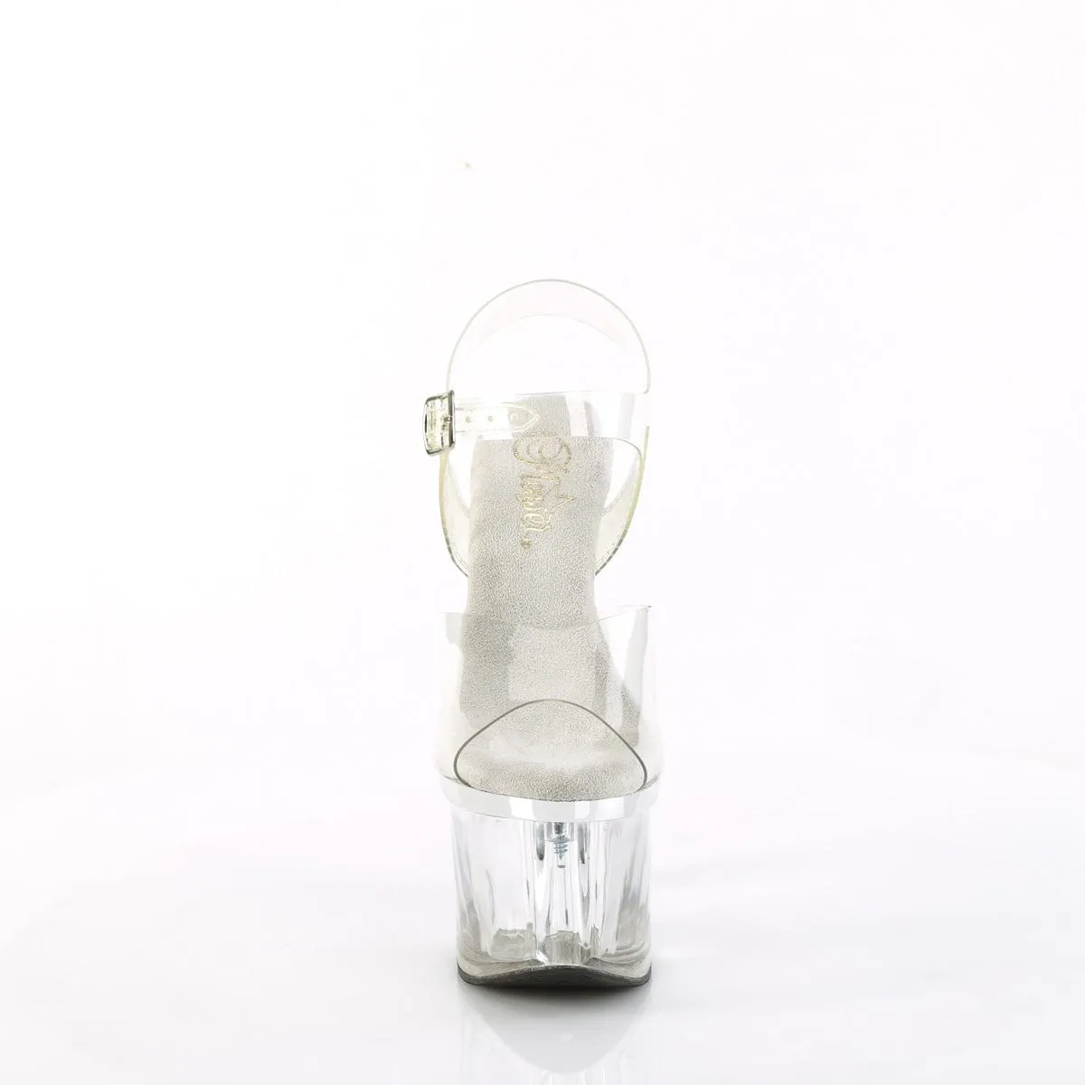 ESTEEM-708 Clear/Silver Chrome-Clear