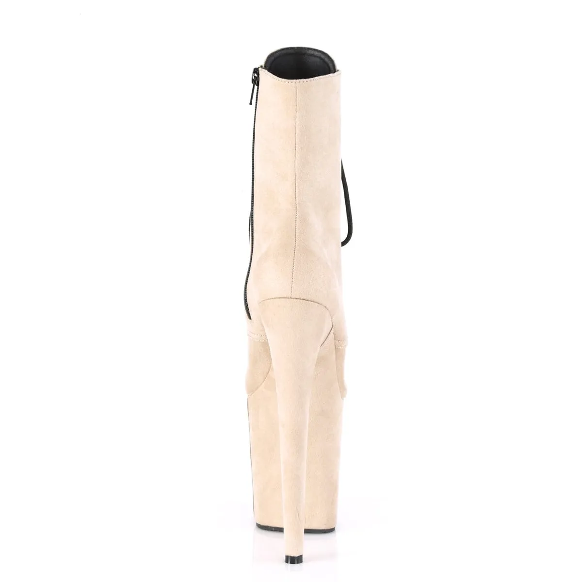 FLAMINGO-1020FS Beige Faux Suede/Beige Faux Suede