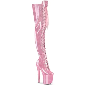 FLAMINGO-3020GP Baby Pink Glitter Patent/M