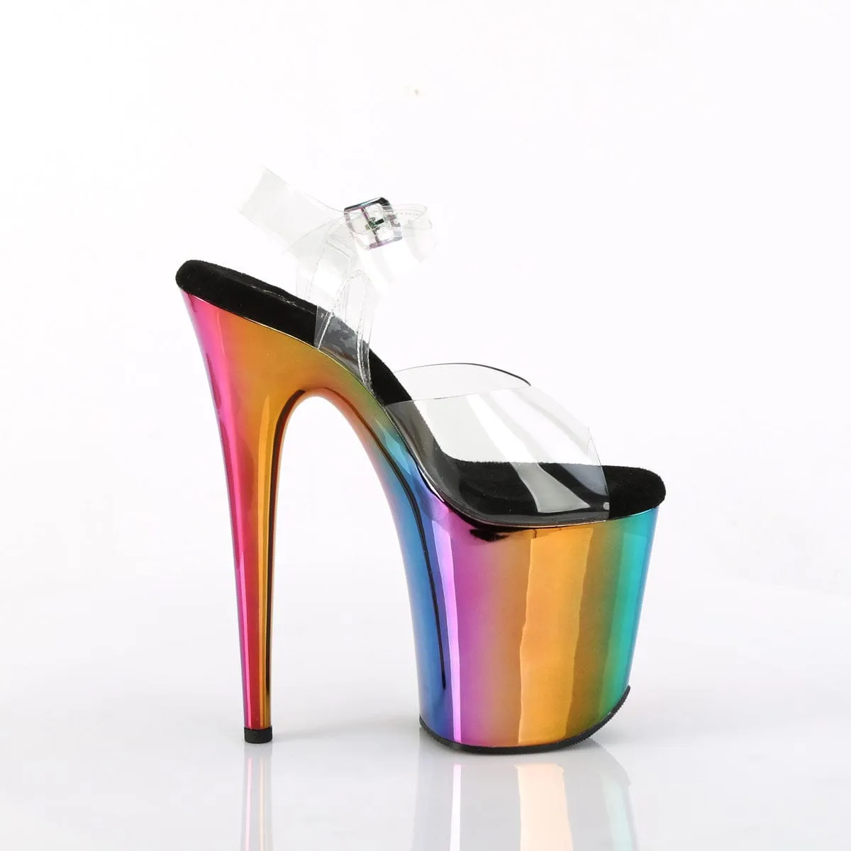 FLAMINGO-808RC Clear/Rainbow Chrome