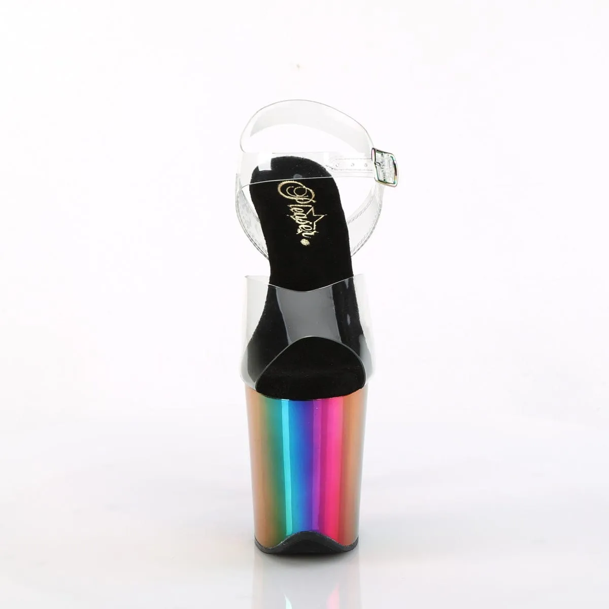 FLAMINGO-808RC Clear/Rainbow Chrome