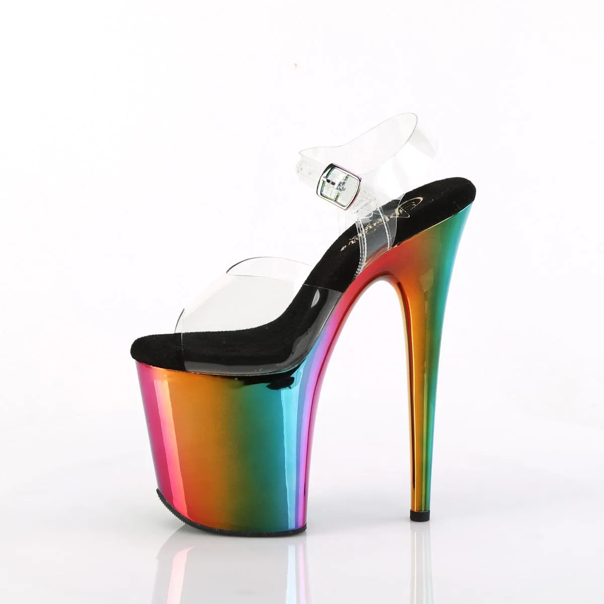 FLAMINGO-808RC Clear/Rainbow Chrome