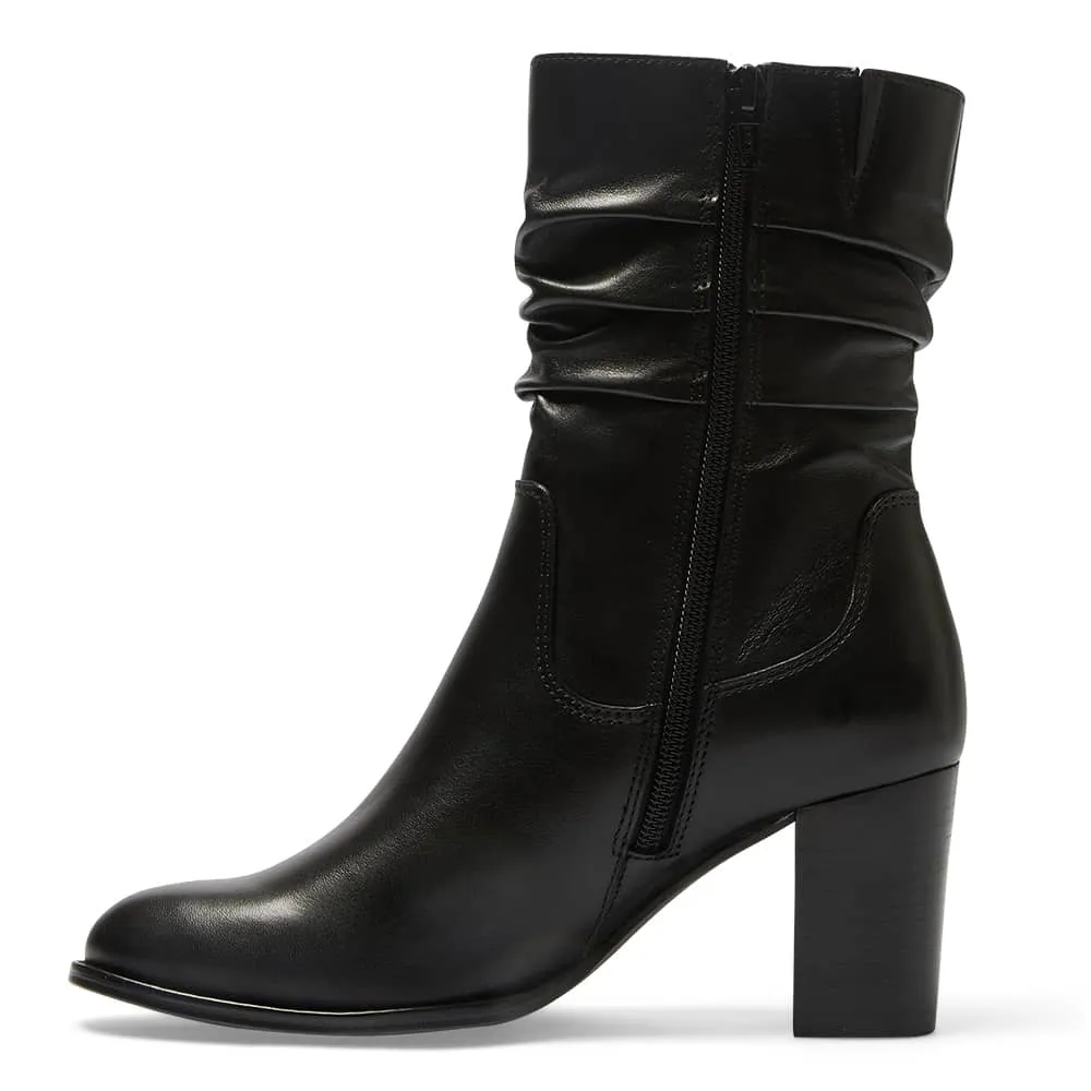 Gibson Boot in Black Leather