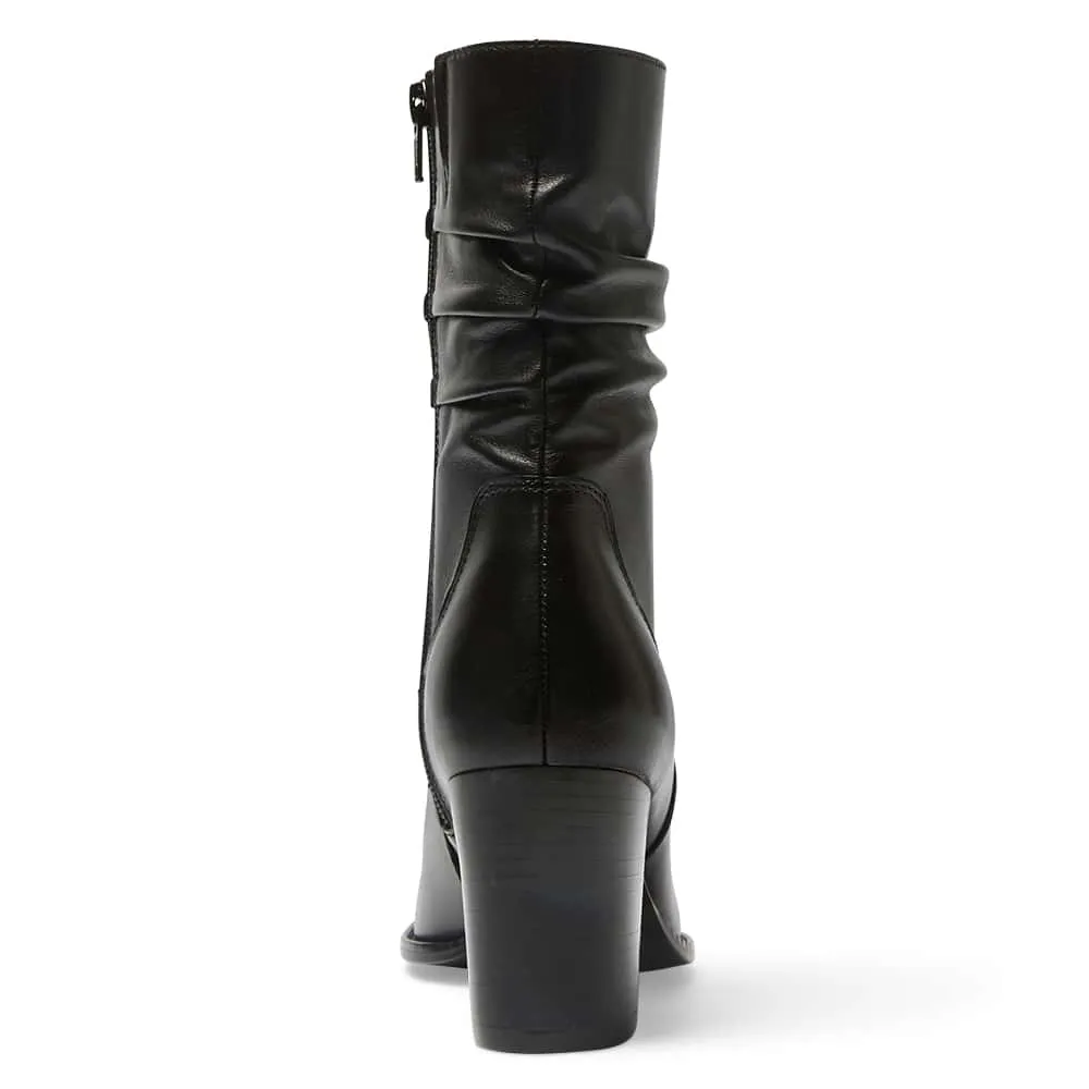 Gibson Boot in Black Leather