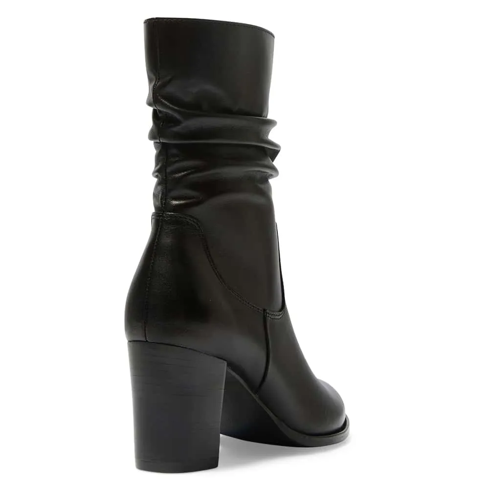 Gibson Boot in Black Leather