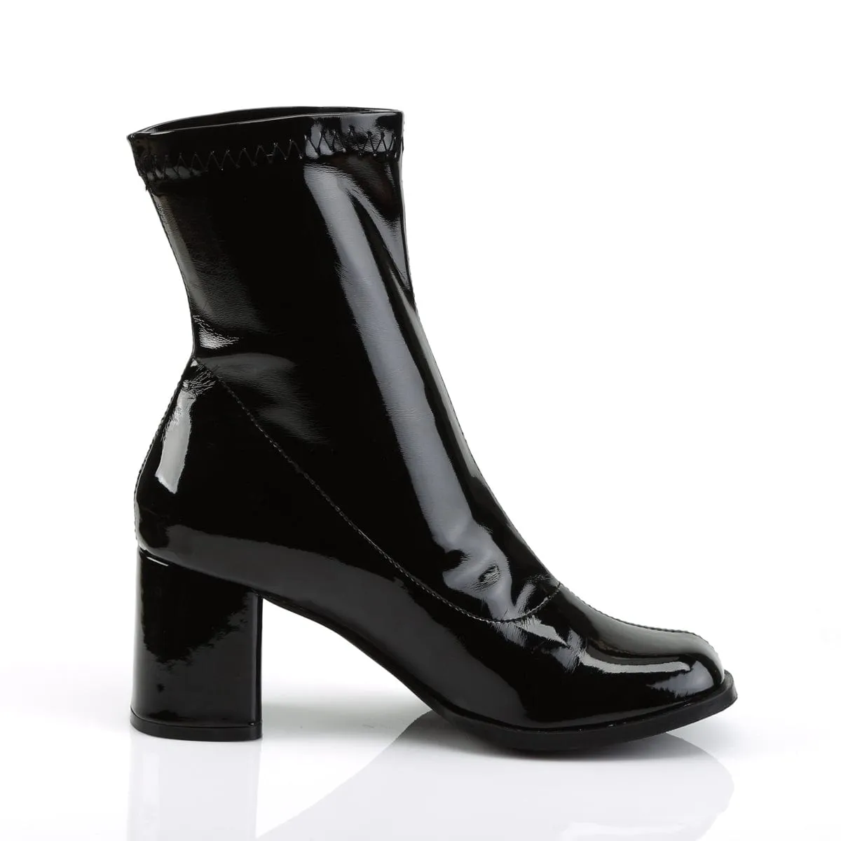 GOGO-150 Black Stretch Patent