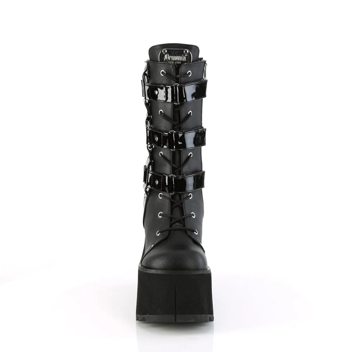 KERA-110 Black Vegan Leather-Patent