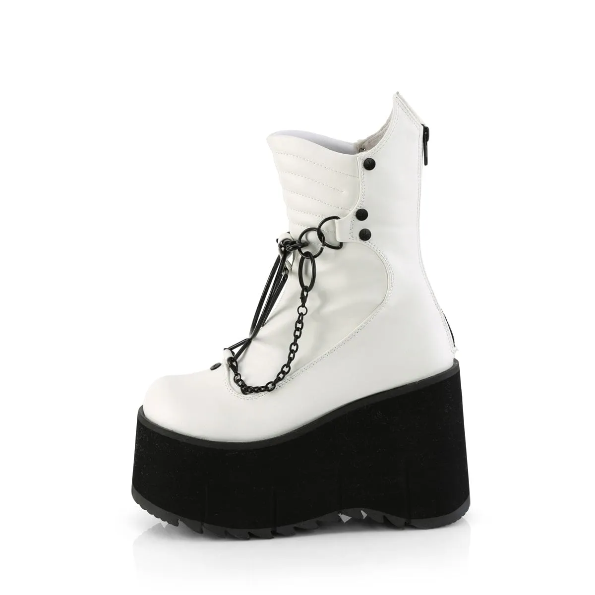 KERA-130 White Vegan Leather