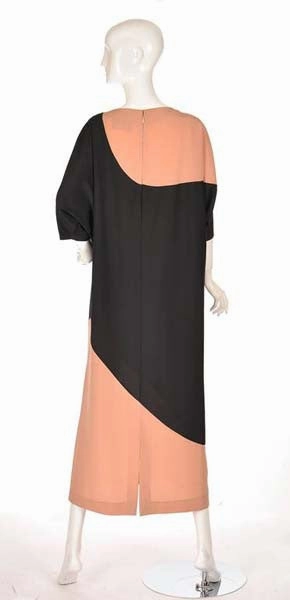 Late 20th Century Lucie Ann Minimalist Maxi Dress or Lounge Dress