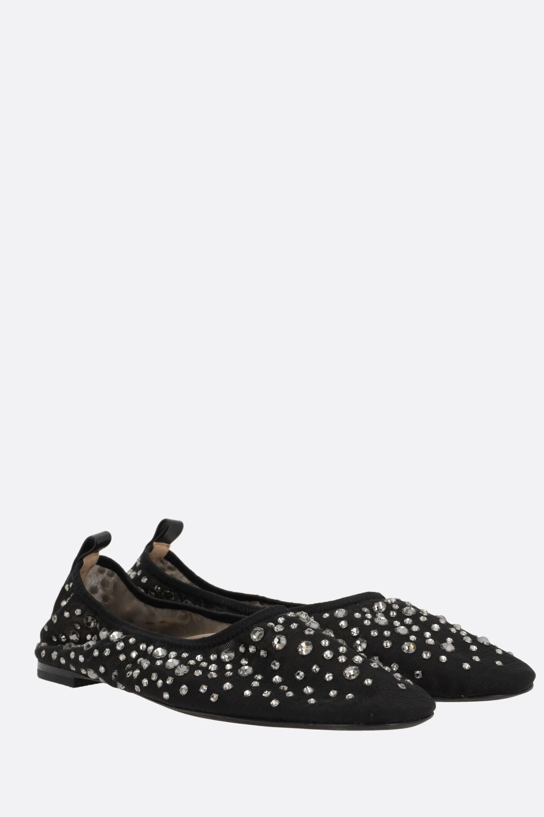 mesh ballerina with crystals