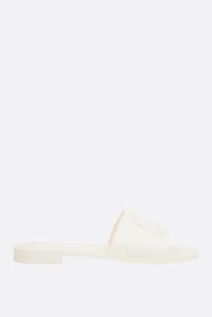 Mon rubber slide sandals