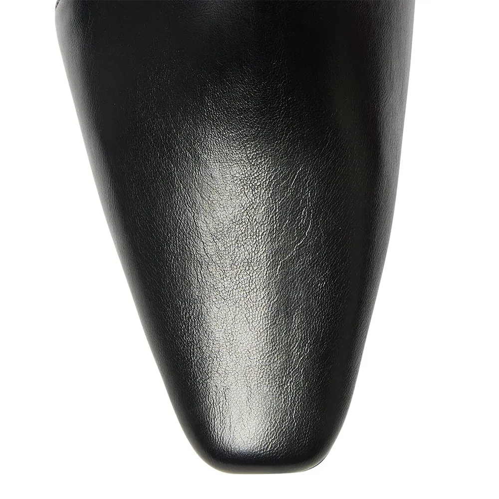Nitro Boot in Black Smooth