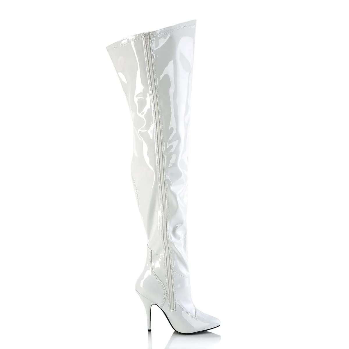 SEDUCE-3000WC White Stretch Patent