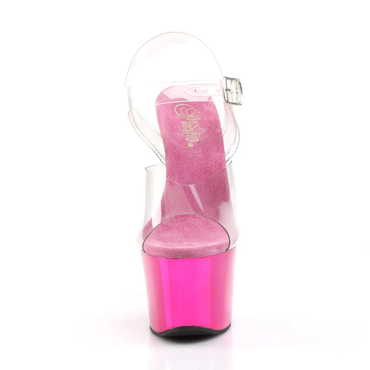 SKY-308 Clear/Hot Pink Chrome