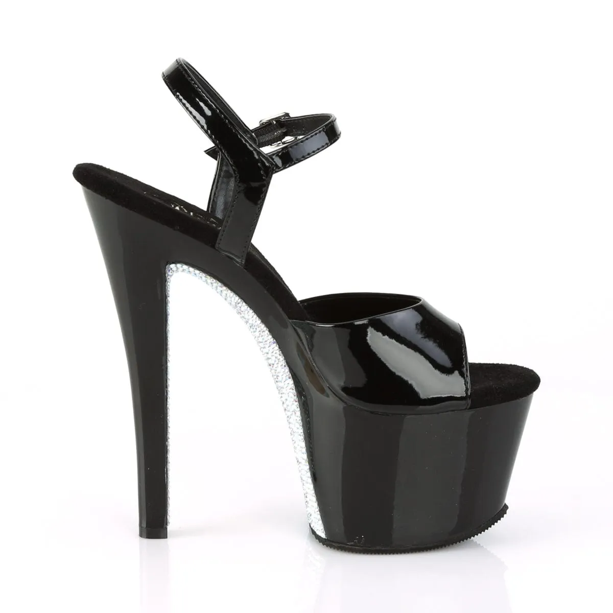 SKY-309CRS Black/Black-Silver AB Rhinestones