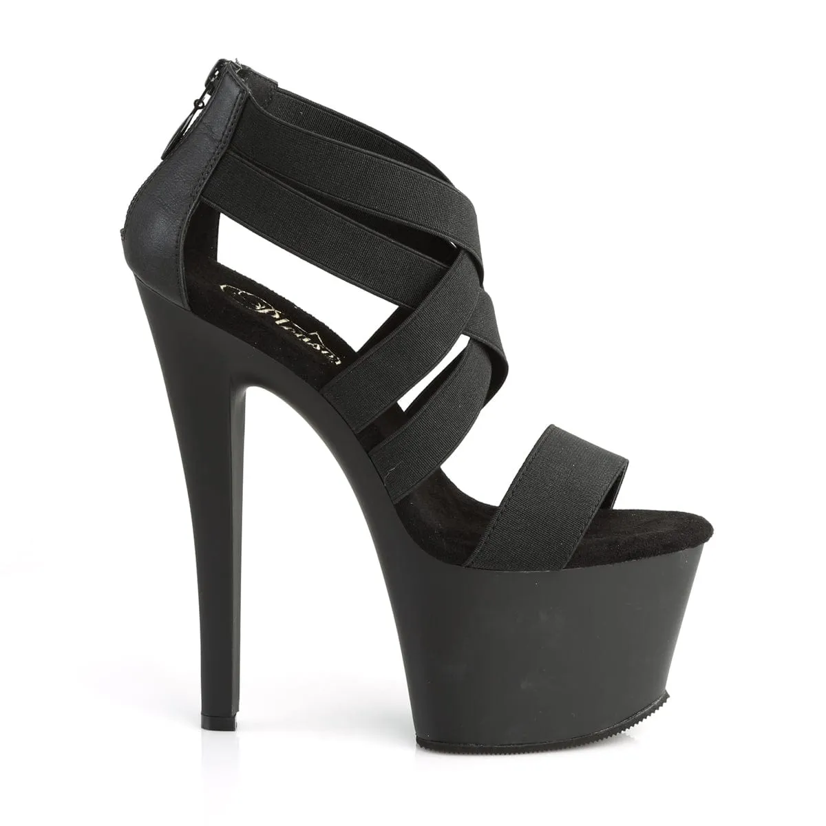 SKY-369 Black Elastic Band/Black Matte