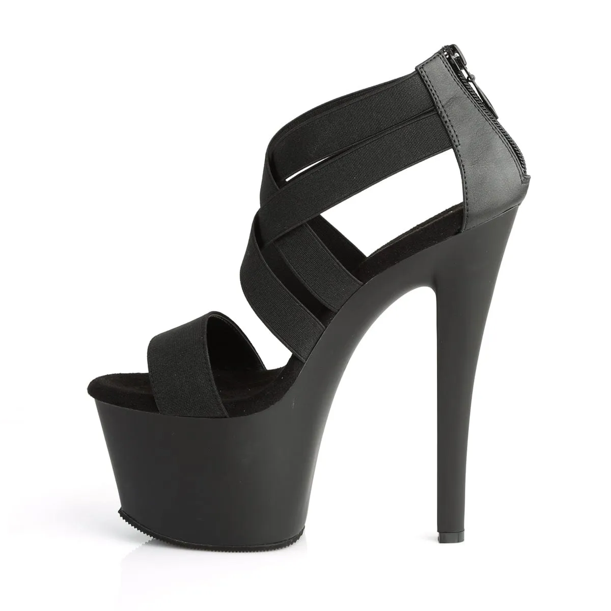 SKY-369 Black Elastic Band/Black Matte