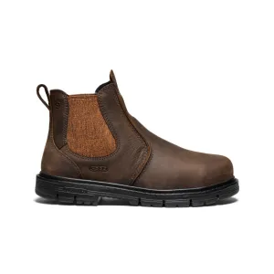 Women's San Jose Chelsea 90 Heel Boot (Aluminum Toe)  |  Cascade Brown/Black
