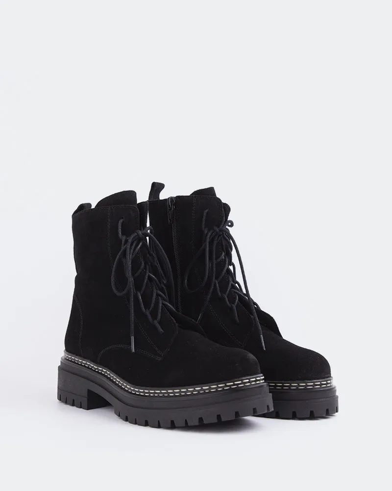 Woodbridge Black Suede