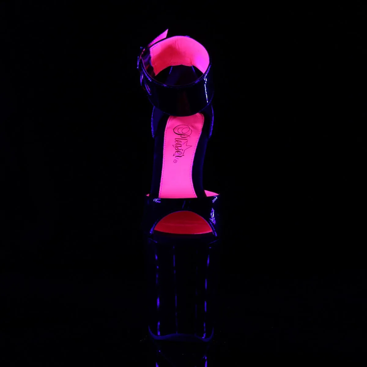 XTREME-875TT Black Patent -Neon Hot Pink/Black